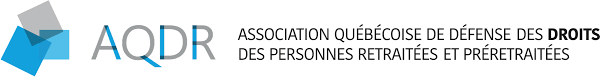 Logo de Association québécoise des droits des personnes retraitées et pré-retraitées (AQDR)